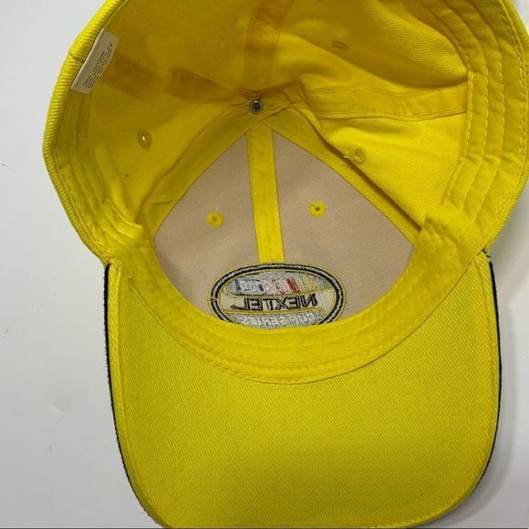2006 Nascar Nextel Cup Series Hat Mens Yellow Sprint Strapback Adjustable Signed - Picture 6 of 8